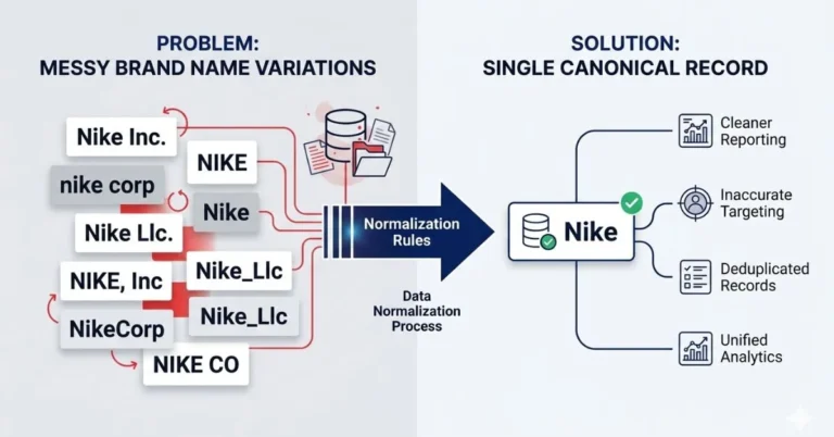 brand name normalization rules