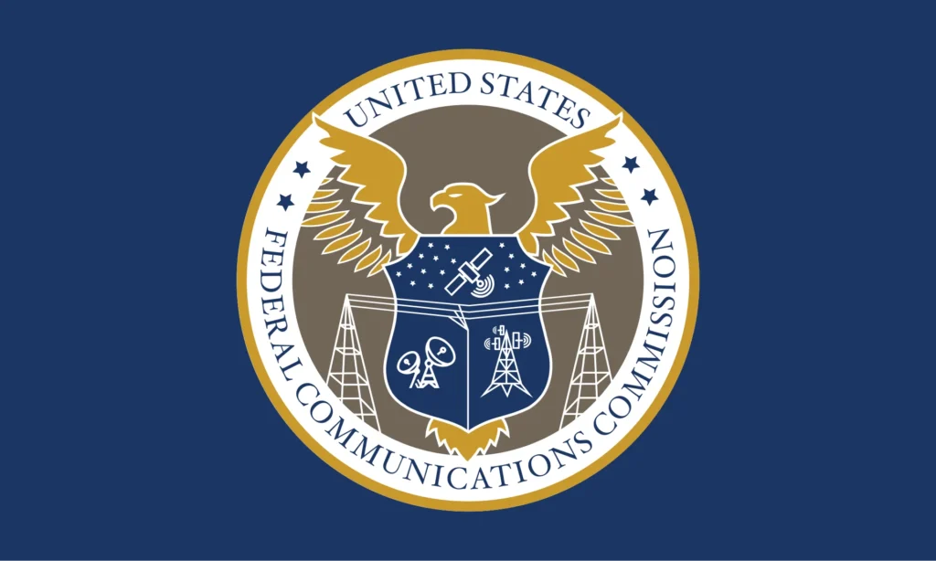 Federal Communications Commission official seal and flag