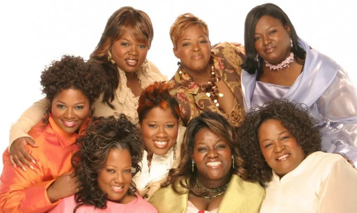 The Anointed Pace Sisters group promotional portrait.