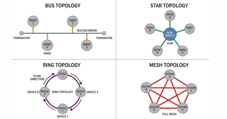 what is topology of network