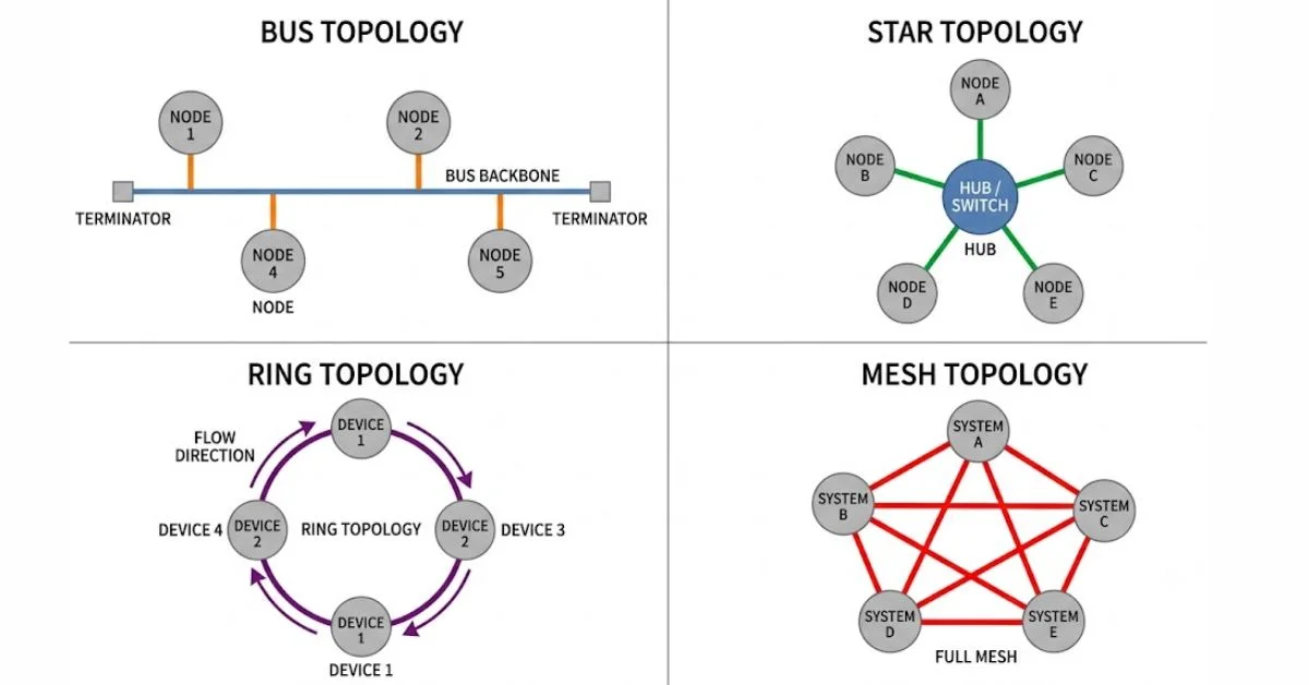 what is topology of network